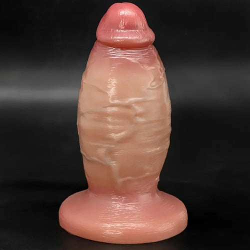 7.08in Wearable Female Genital Pump Liquid Silicone Realistic Soft-Touch Dildo