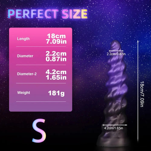 7.09in 9.05in 11.26in SML Silicone Fantasy Real Soft Cock Dildo For Gay