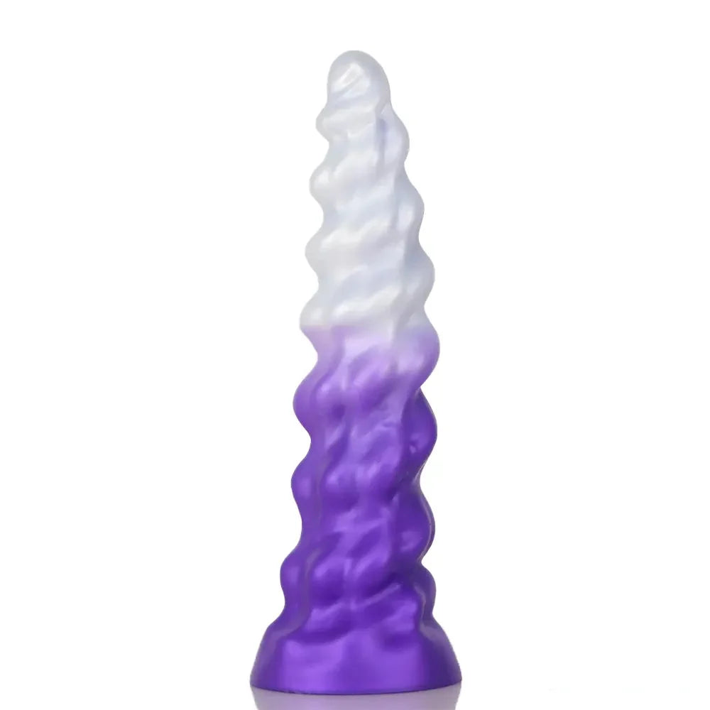 7.09in 9.05in 11.26in SML Silicone Fantasy Real Soft Cock Dildo For Gay
