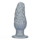 7.16in Graininess Raised Particles Reminiscent Corn Silicone Butt Plug Dildo