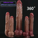 7.1in 8.5in 12.6in Big Silicone Realistic Lifelike Soft G Spot Anal Dildo