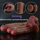 7.1in 8.5in 12.6in Big Silicone Realistic Lifelike Soft G Spot Anal Dildo