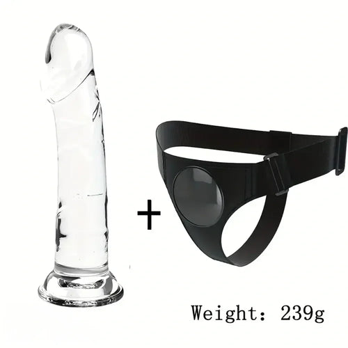 7.1in Real Removable Strap On Dildo For Women G Spot Vaginal Stimulate