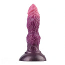 7.24in Fantasy Dog Knot Squeezing Inflatable Alien Penis Dildo For Clit