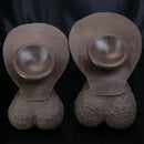 7.28in 8.85in Ebony Dildo Silicone Soft Dildo Female Adult Sex Toy