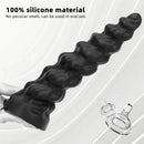 7.28in 9.44in 11.61in Black Big Fantasy Odd Silicone Soft Dildo For Women