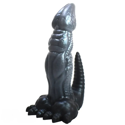 7.28in 9.44in Dinosaur Luminous Monster Soft Silicone Female Dildo