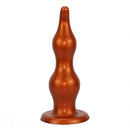 7.28in 9.84in 11.81in Silicone Soft Anal Plug Dildo Clitoris Vaginal Masturbator