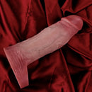 7.28in Flesh Lifelike Male Penis Sleeve Dildo For Prolong Ejaculating Time