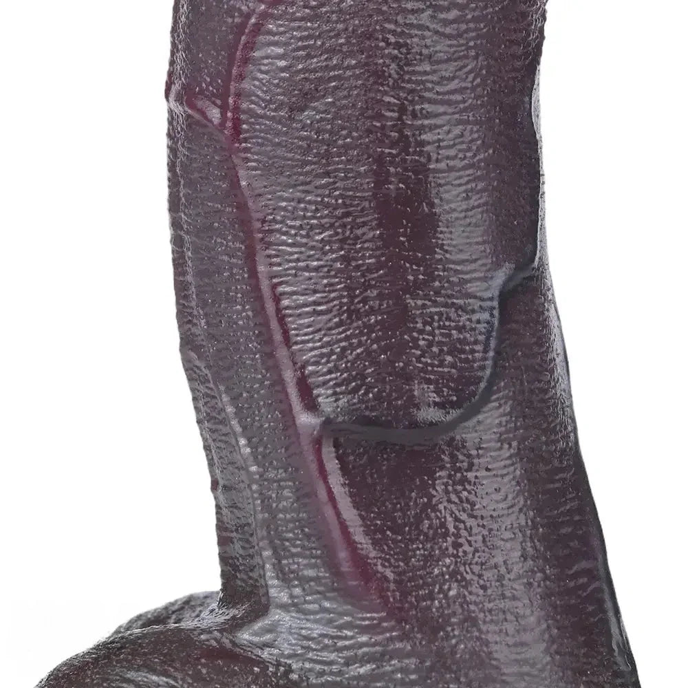 7.2in Dual Density Silicone Soft Real Dildo Ideal For Couples Boyfriend