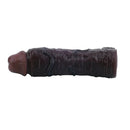 7.36in Vibrating Dildo Sleeve Friendly Flexible Rooster Veins Dildo Sleeve