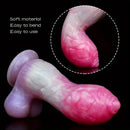 7.3in Real Dog Penis Animal Dildo For Vagina Anal Massager Flirting Toy