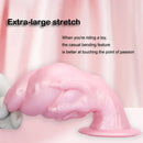 7.44in Silicone Winged Hand Fantasy Soft Prostate Anal Dildo