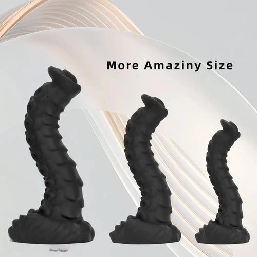 7.48in 9.05in 10.62in Elbow Odd Shaped Big Penis Anal Plug Dilator Dildo