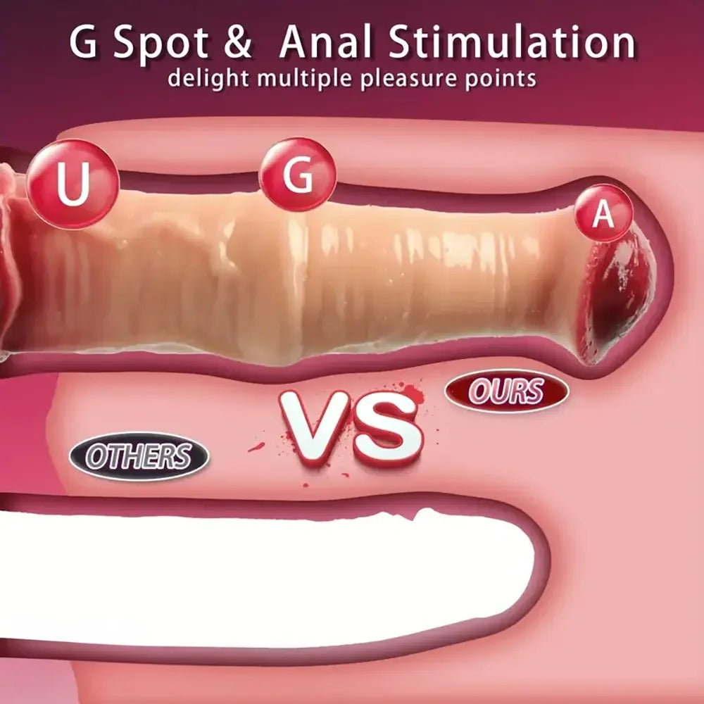 7.48in 9.64in 11.02in PVC Cock Big Monster Horse Dildo For G-Spot