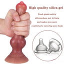 7.48in Animal Organ Weird Odd Silicone Dildo For Couples