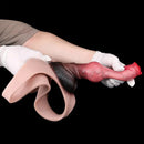 7.48in Dog Knot Dildo Panty Strapon Penis Sleeve Cock Sheath Sex Toy