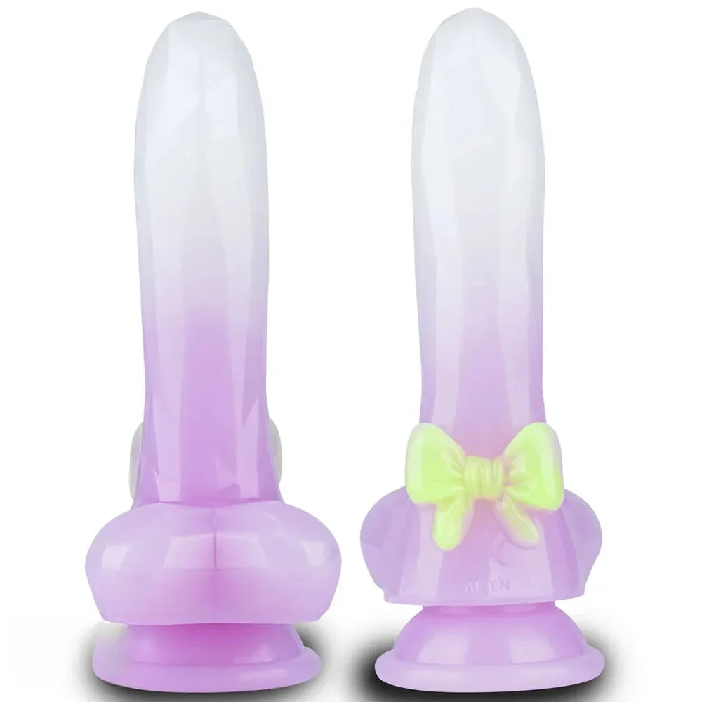 7.48in Fantasy Animal Silicone Dildo For Prostate Vaginal Training Cock