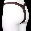 7.48in Hollow Strap on Silicone Soft Dildo Panty For Manual Climax Toy