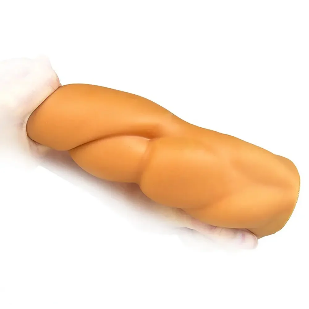 7.48in Monster Silicone Soft Female Anal Plug Dilator Thumb Dildo