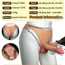 7.48in Solid Penis Strap Dildo Panty Sliding Skin Foreskin Dildo Cock Toy