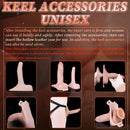 7.4in Strap on Penis Extender Cock Sleeve Dildo For G-Spot Anal Use