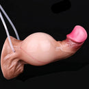 7.59in Inflatable Squirting Soft Silicone Dildo Penis For Gay Masturbation