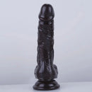 7.5in Curved PVC Female Masturbator Suction Cup Dildo For Women