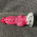 7.67in Fantasy Monster Silicone Soft Dildo For Prostate With Big Knot
