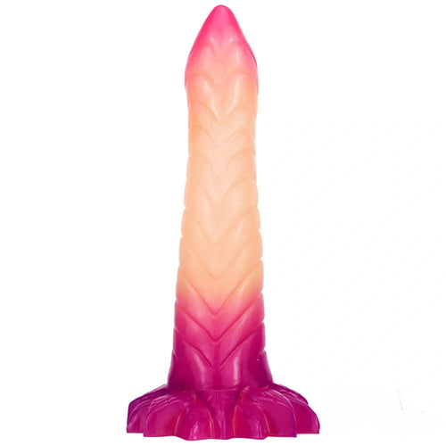 7.67in Snake Dildo Animal Ombre Makeup Odd Dildo For Female