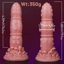 7.68in Liquid Silicone Soft Fantasy Odd Dildo For Women Vaginal Massager