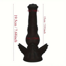 7.68in Odd Silicone Soft Horse Penis Dildo For Anal Vaginal Sex