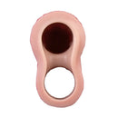 7.68in Vibrating Real Automatic Silicone Hollow Dildo Sleeve Cock Extender
