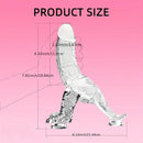 7.81in Dragon Soft Dildo For Offhand Play Silicone Fantasy Thick Dildo