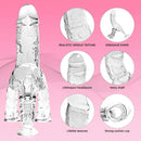 7.81in Dragon Soft Dildo For Offhand Play Silicone Fantasy Thick Dildo