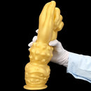7.87in 10.82in 14in Thick Large Silicone Soft Hands Fist Anal Dildo