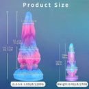 7.87in 14.37in Fantasy Monster Huge Dildo Sex Masturbator Female Sex Toy