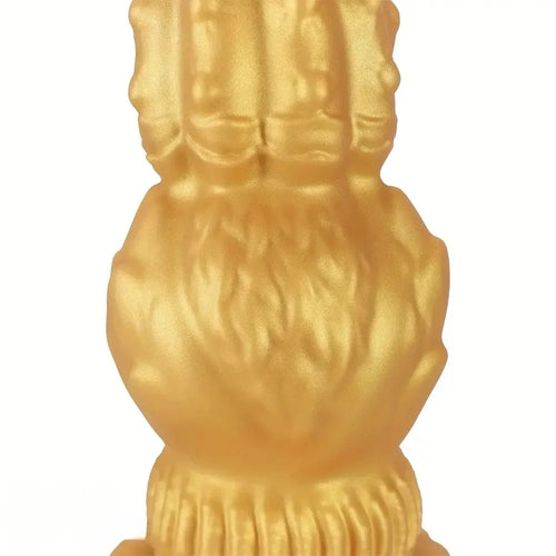 7.87in 9.05in 10.23in 11.41in Golden Gourd Sharp Pointed Large Thick Dildo