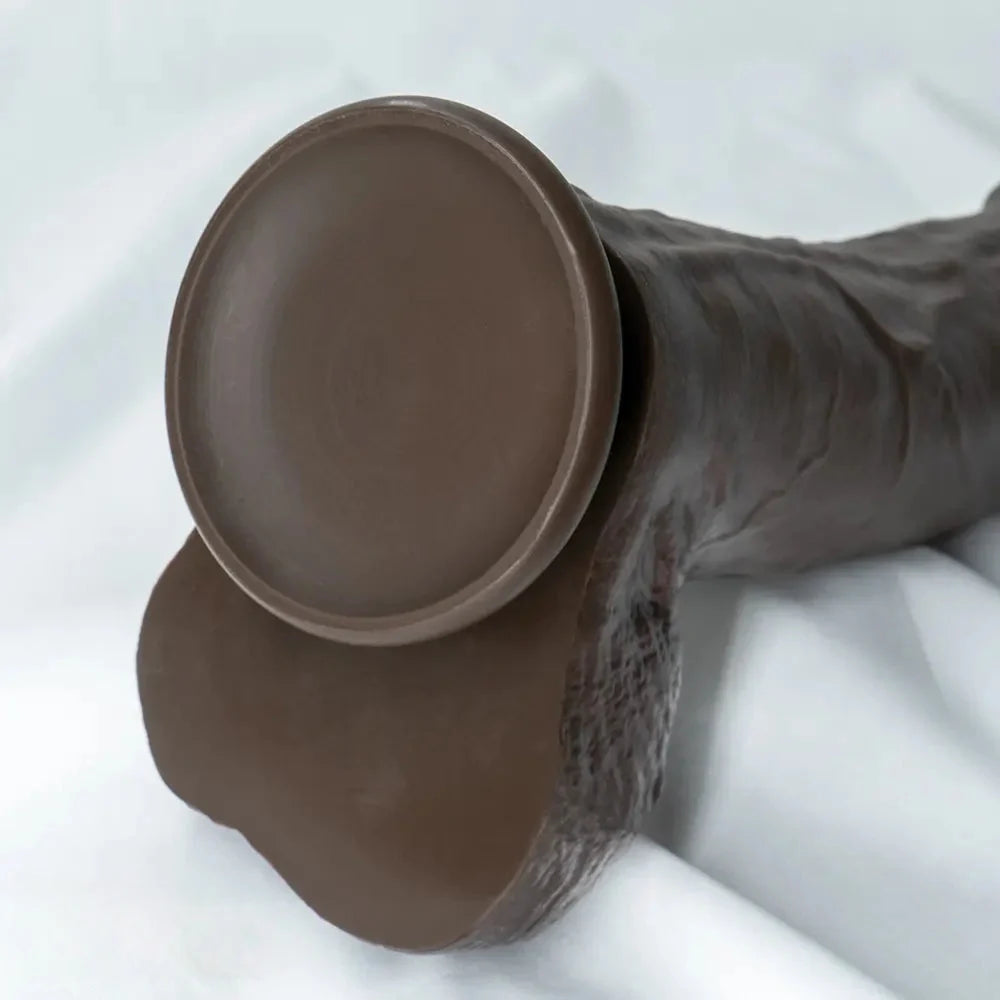 7.87in 9.25in 10.62in Uncut Foreskin Strap on Dildo Masturbation Device