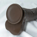 7.87in 9.25in 10.62in Uncut Foreskin Strap on Dildo Masturbation Device