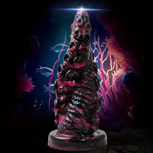 7.87in Fantasy Monster Octopus Tentacle Silicone Dildo For Couples Lesbian