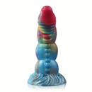 7.87in Forest Light Fantasy Monster Silicone Dildo With Glow in The Dark