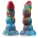 7.87in Forest Light Fantasy Monster Silicone Dildo With Glow in The Dark