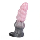 7.87in Hollow Fantasy Silicone Cock Sleeve Dildo For Physical Delay Control
