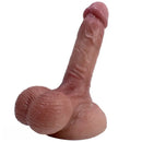 7.87in Liquid Silicone Soft Skin Super Realistic Dildo With Suction Cup