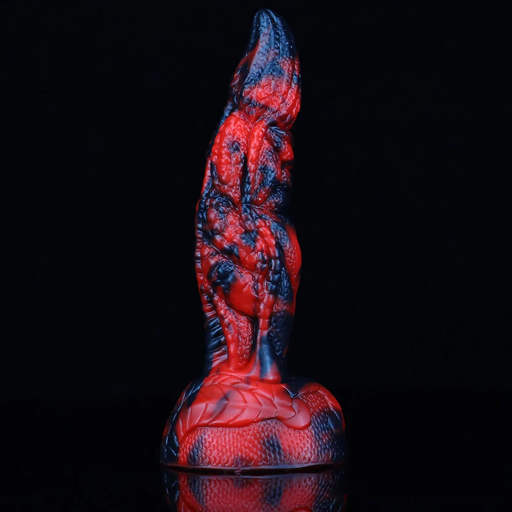 7.87in Multiple Colors Monster Animal Fantasy Design Dildo Adult Toy
