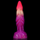 7.87in Octopus Tentacle Fantasy Makeup Ombre Dildo For Masturbation
