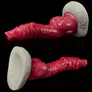 7.87in Realistic Animal Dog Knot Soft Silicone Odd Dildo For Men Women