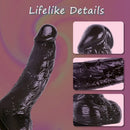 7.87in Realistic Penis PVC Skin Feel Phallus Sex Toy For Women Masturbation