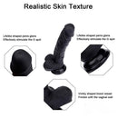 7.87in Realistic Veins Glans Dildo For Vaginal Stimulation